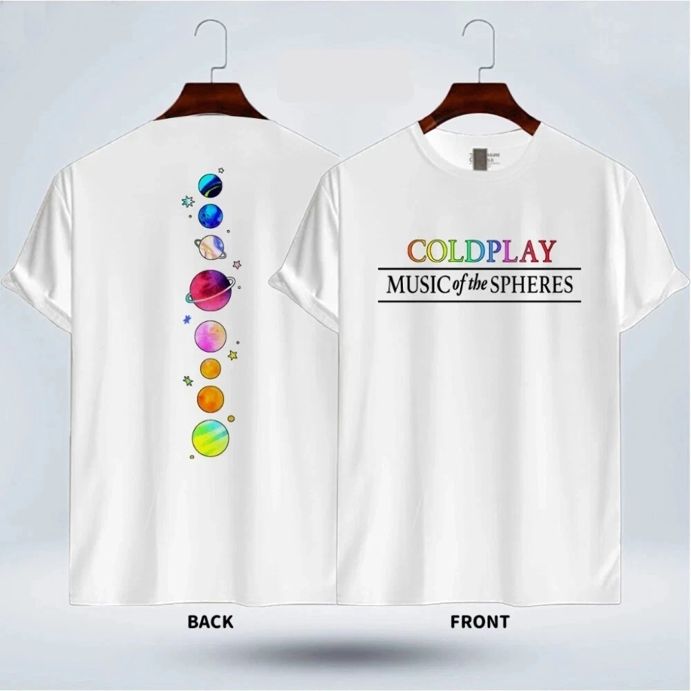Coldplay T-Shirt – Music Of The Spheres Unisex T-Shirt