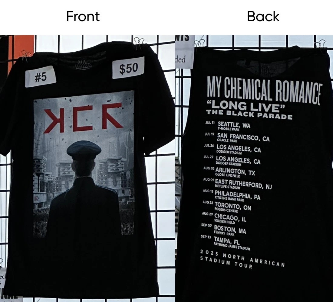 My Chemical Romance Long Live The Black Parade T-Shirt 202