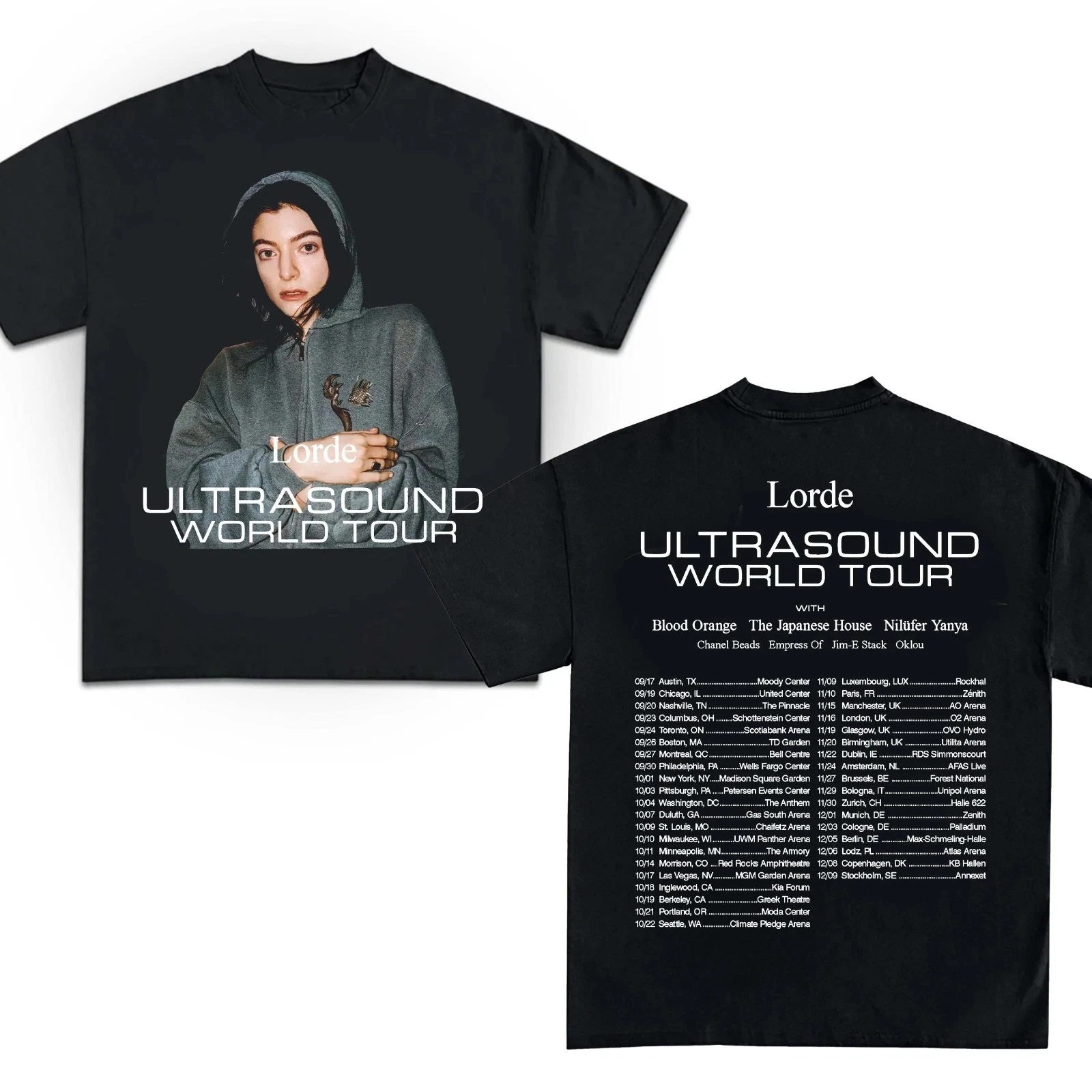 Lorde Ultrasound Tour Merch 2025 T-Shirt