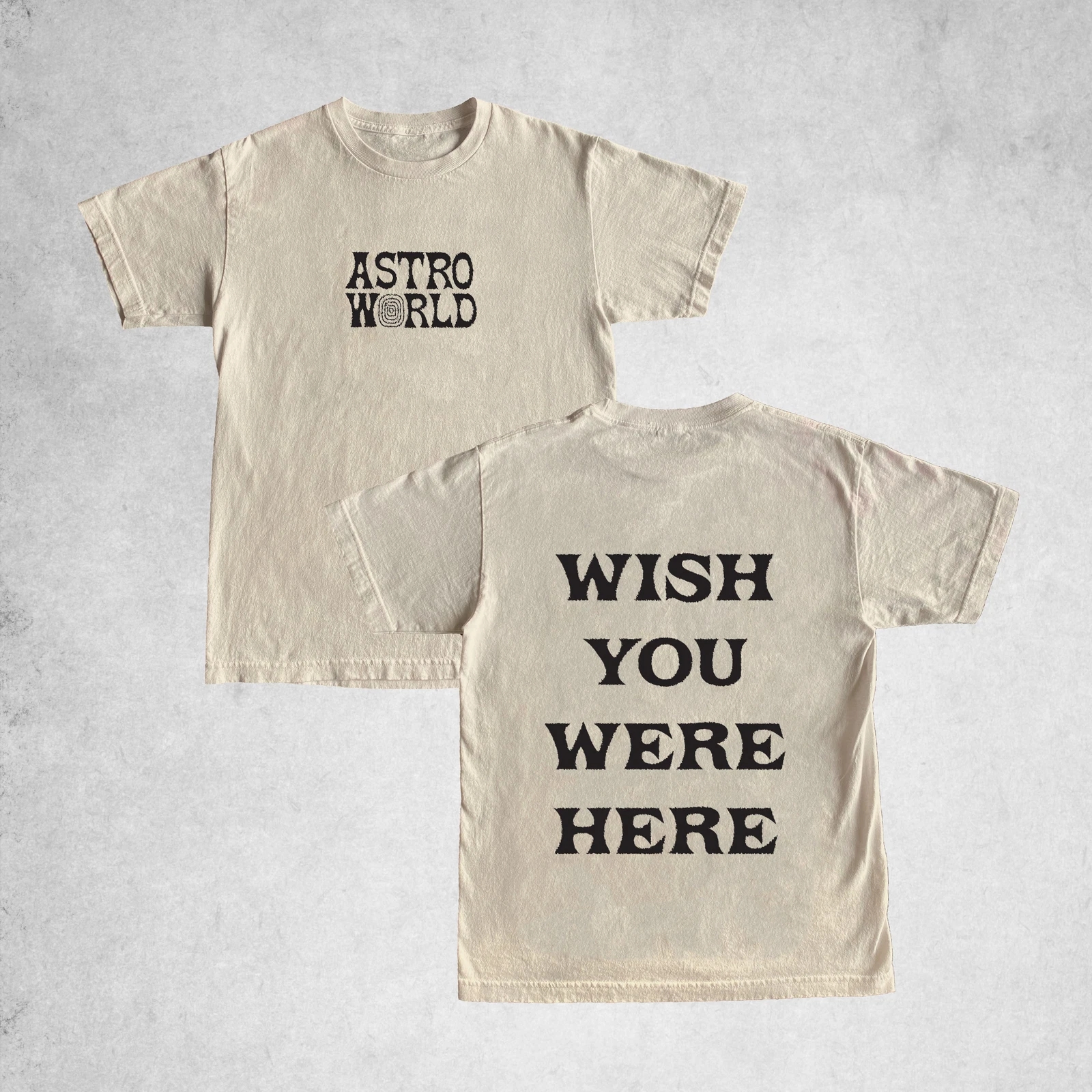 Travis Scott Astroworld ‘Wish You Were Here’ T-Shirt
