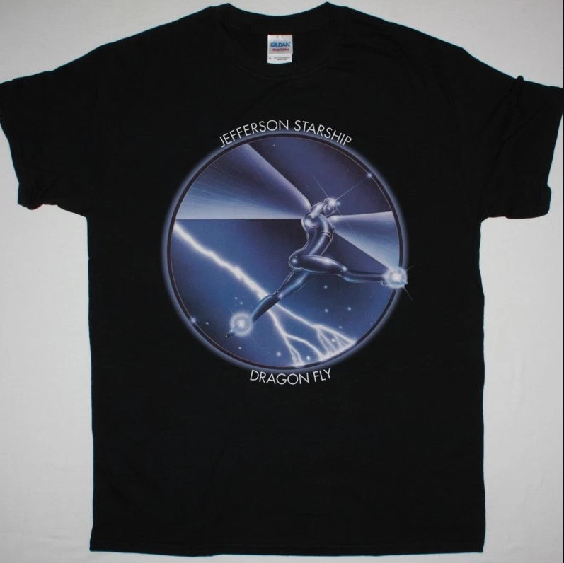 Jefferson Starship Men’S Dragonfly Album Cover T-Shirt