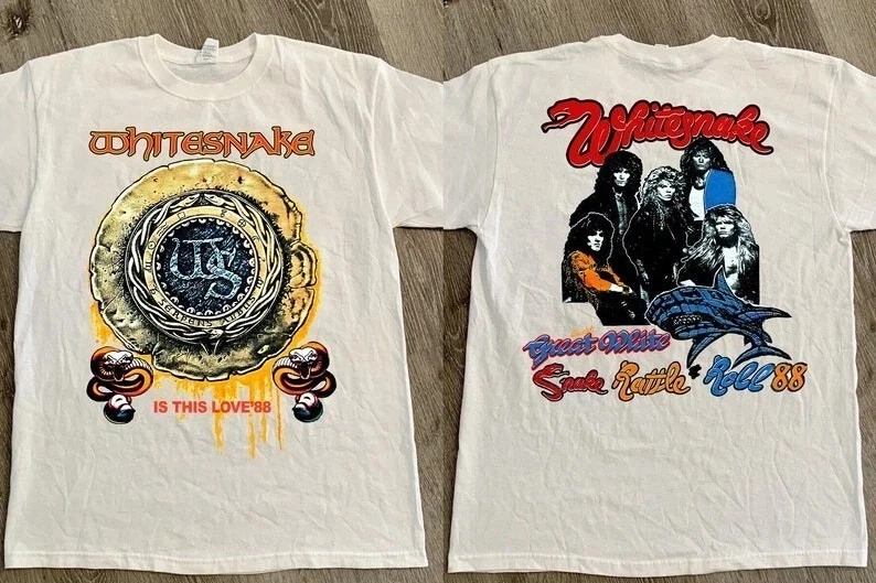 Whitesnake Is This Love ’88 Concert T-Shirt