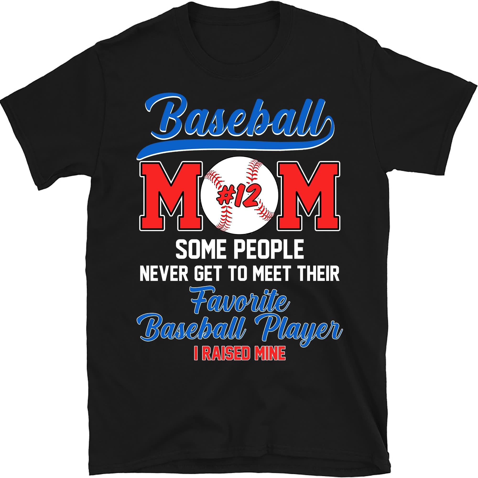 Personalized Shirt Baseball Mom Baseball Grandma Shirt Leopard Gift for Mother Day’s, Family Member Baseball Shirt