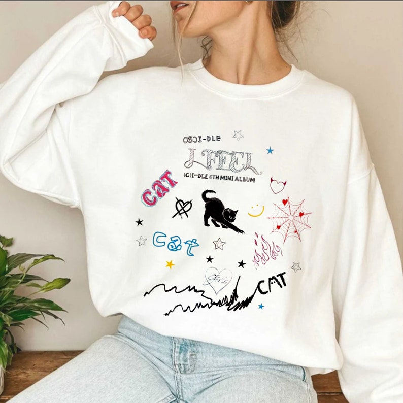 I Feel Album G-Idle Sweatshirt G-Idle 6Th Mini Album Shirt