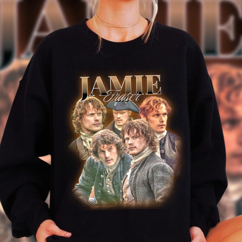 Jamie Fraser Sweatshirt  Outlander-Inspired Apparel For Fans Of The Fraser Clan