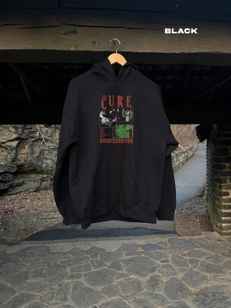 The Cure, Disintegration Album, The Cure Tour, The Cure Merch, Band T-Shirt, Music Shirt