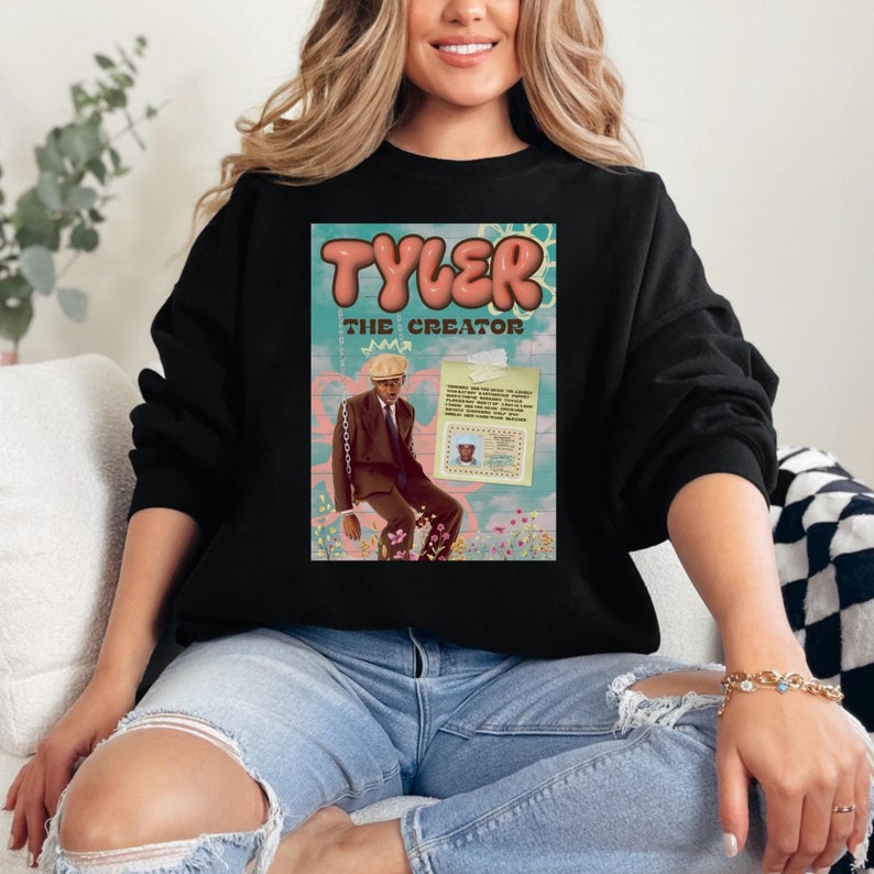 Tyler The Creator Vintage Wash T-Shirt,, And – Chromakopia Grunge Graphic Apparel, Diy Retro Music Style, Unisex