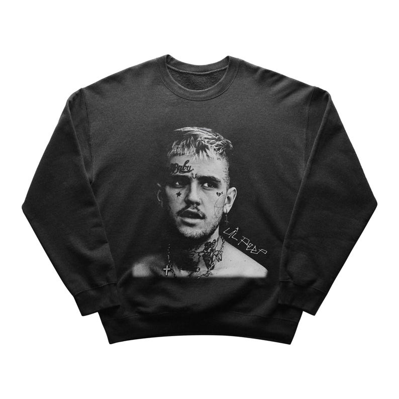 Lil Peep Sweatshirt, Hip Hop Shirt, Rappers, Cry Baby Sweatshirt, Lil Peep Merch, Lil Peep Sweatshirt, Fan Gift