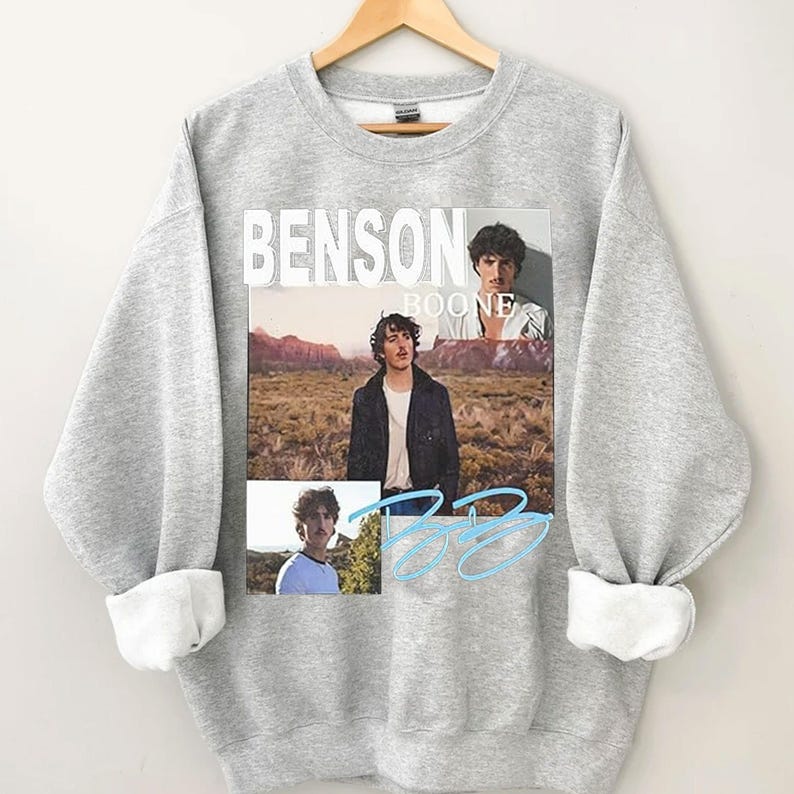 Vintage Benson Sweatshirt World Tour Shirt Fireworks And Rollerblades Boone Concert Tee