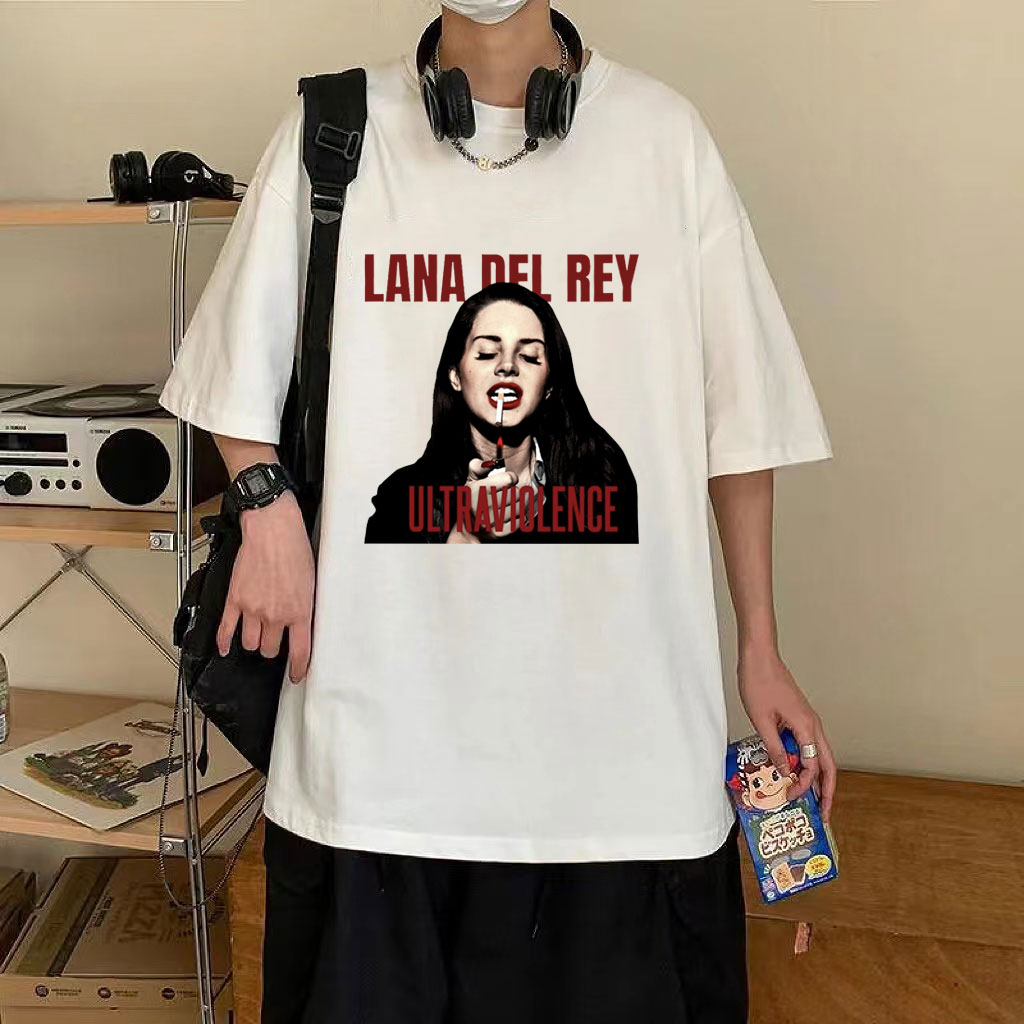 Tuledai Singer Lana Del Rey Shirt Ultraviolence Music Album Print Shirt Menvintage Shirt Gothic Unisex