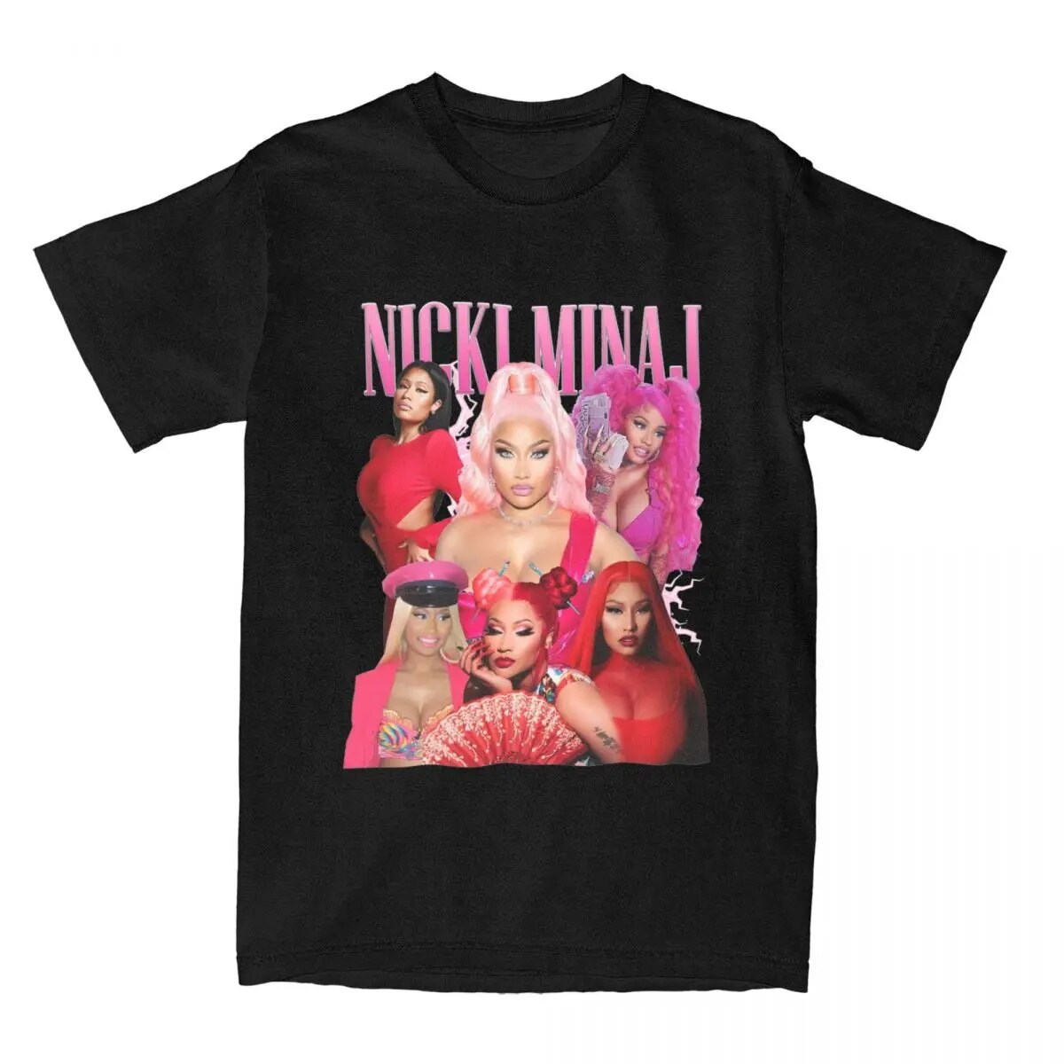 Sheruniverse Nicki Minaj Rapper Shirt Men Humorous Shirt O Neck Shirt Shirt Tops Big Size
