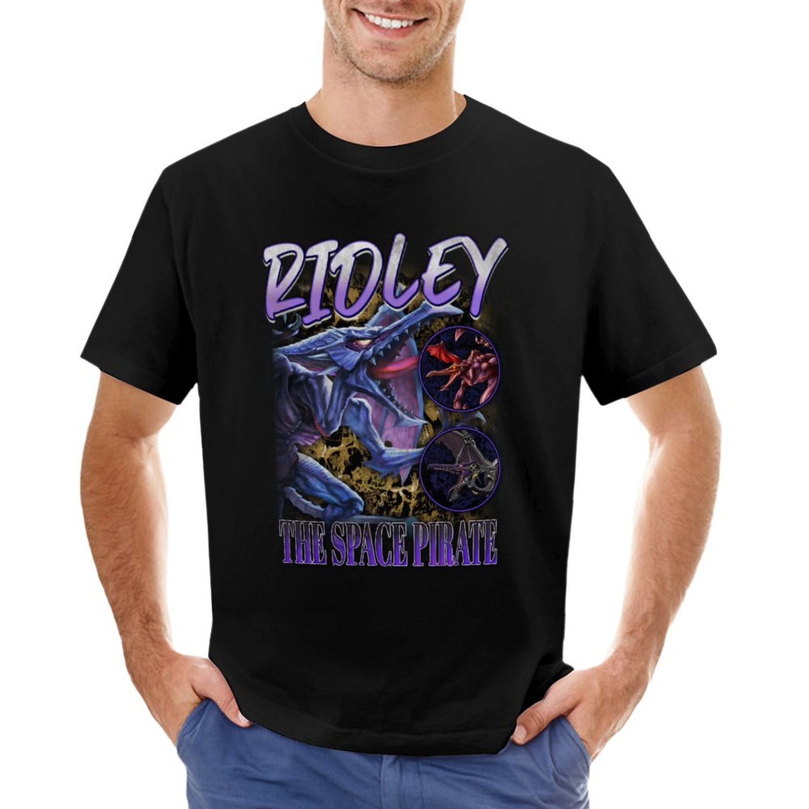 Sheruniverse Ridley Vintage Rapper Shirt Shirt Summer Top Customs Design Your Own Customs Men’S Shirt