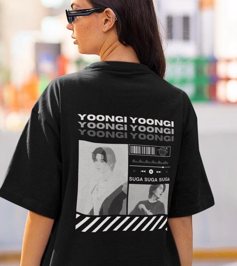Suga Shirt, Suga Fan Shirt, Agust D, Yoongi, Kpop Fan Gift, Suga Gift