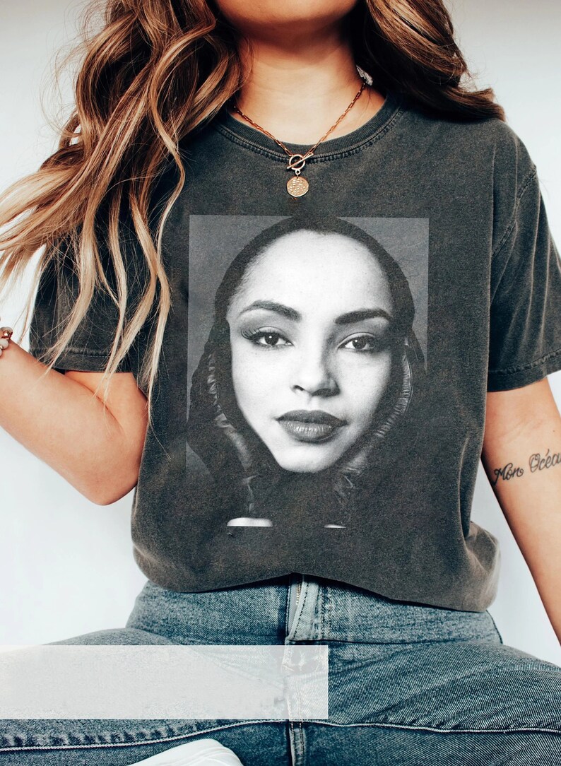 Sade Adu Shirt – Graphic Sade Adu Shirt, Sade Merch, Style, Gift For Fan