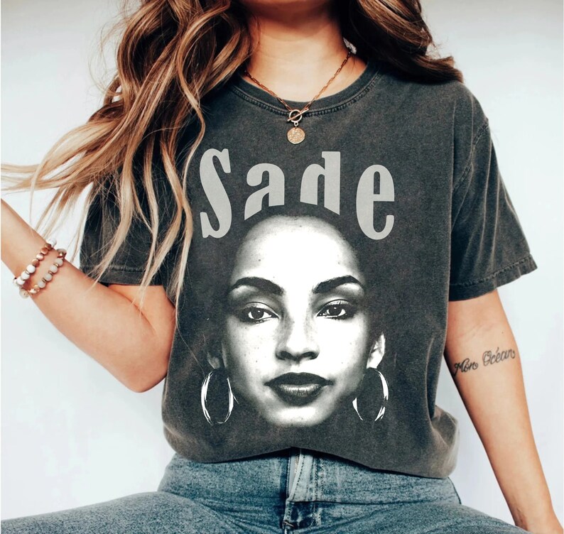 Sade Adu Shirt – Sade Adu Album Shirt, Sade Merch, Classic Style, Gift For Sade Fan