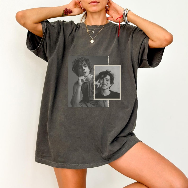 Vintage Limited Edition Timothe Chalamet Shirt Timothee Chalamet Shirt