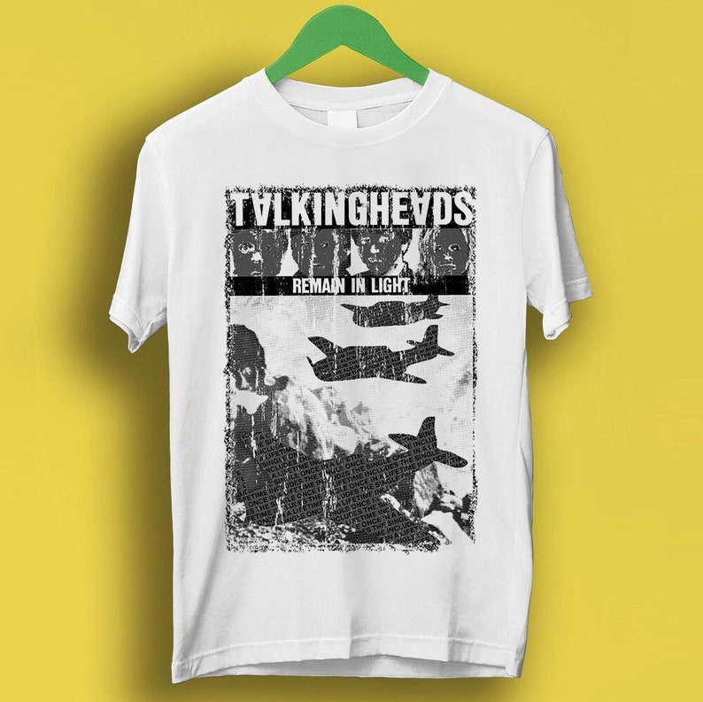 Talking Heads Remain In Light Punk Rock Poster Music Cool Gift Shirt Shirt P7282