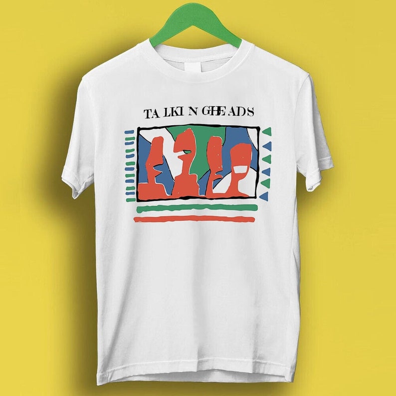Talking Heads Anime Cartoon Exclusive Vinyl Music Retro Cool Shirt Shirt P7223