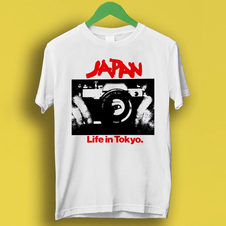 Japan Life In Tokyo Synth Pop Band Design Meme Gift Shirt Gamer Cult Movie Music Shirt P1564
