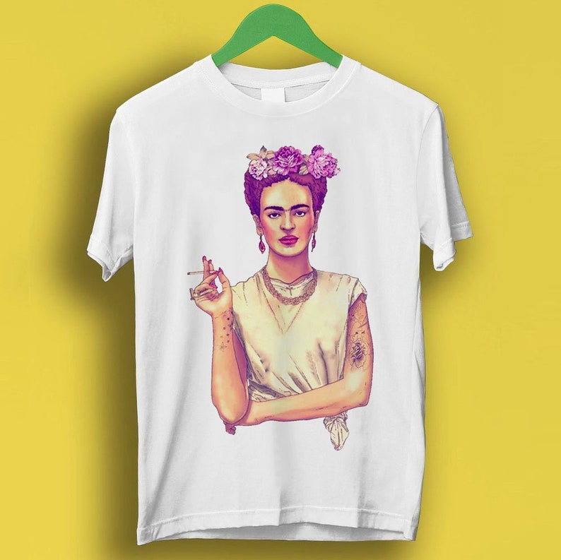 Frida Kahlo Artist Painter Super Cool Selfie Artwork Top Hipster Gift Shirt Shirt P201