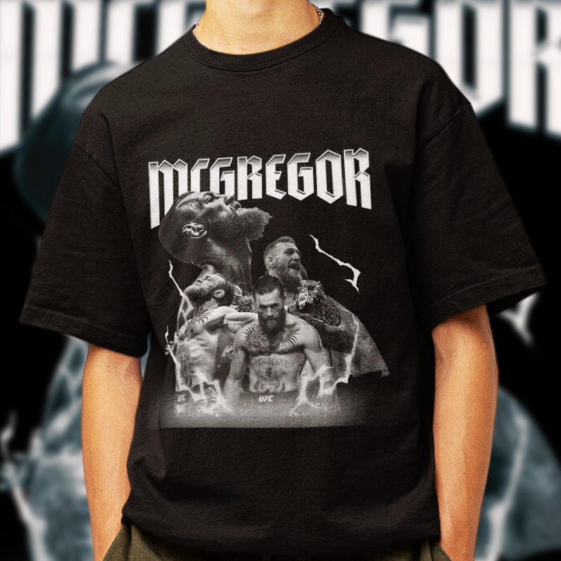 Conor Mcgregor Shirt – Retro Ufc And Boxing Fan Gear – Ufc Legend Boxing And Wrestling Fan Gear