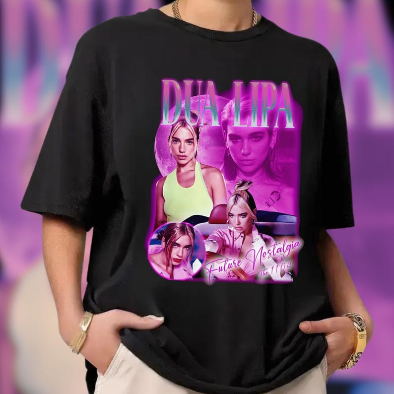 Dua Lipa Shirt  Aesthetic Pop Music Shirt For Music Lovers