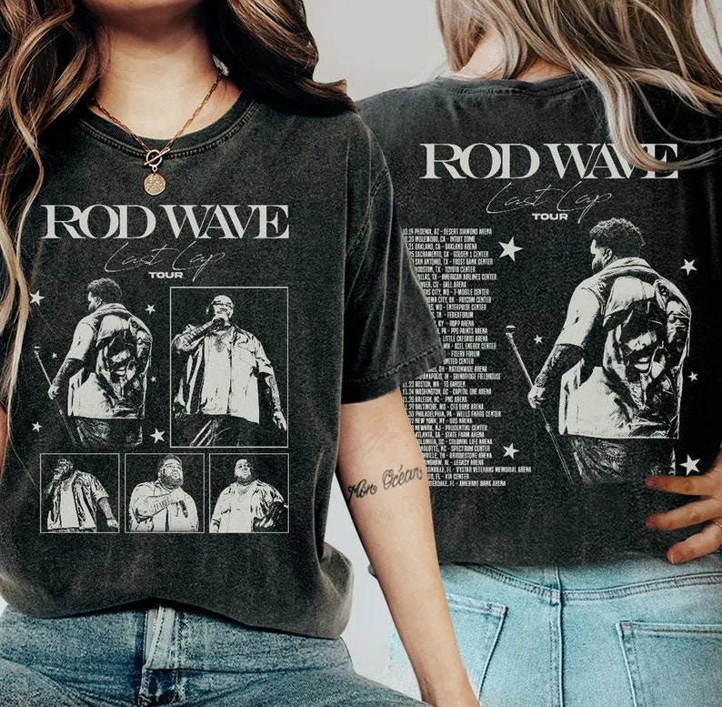 Rod Wave Shirt Last Lap Tour Shirt