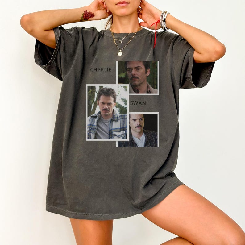 Charlie Swan Vintage 90S Shirt Billy Burke Fan Shirt Team Charlie The Original Shirt