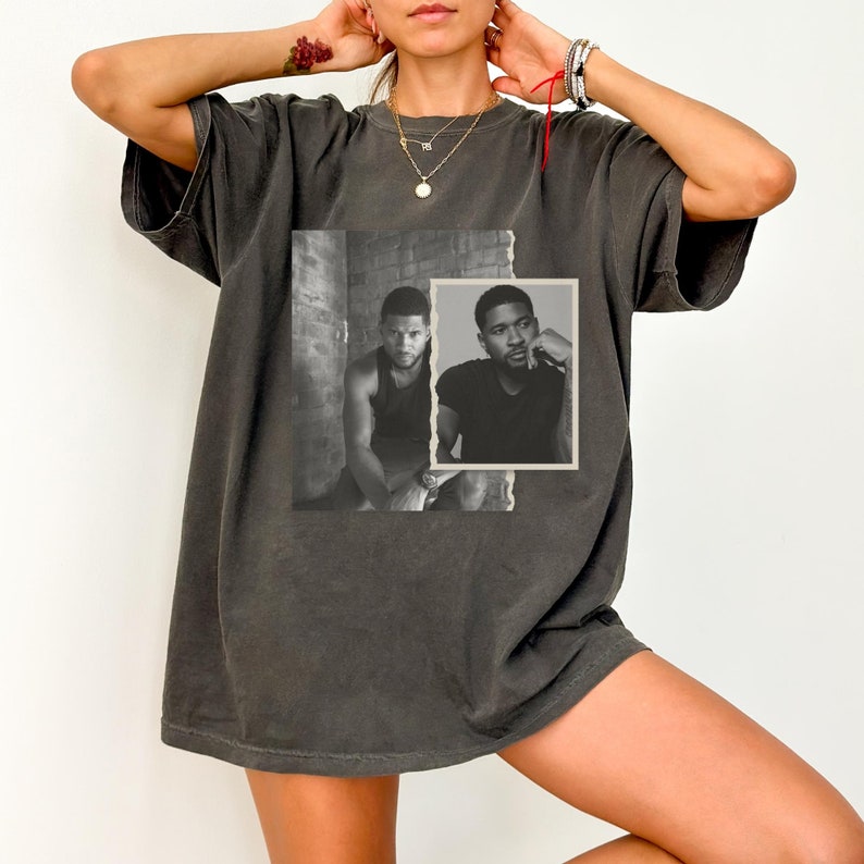 Vintage Usher Tour Shirt Usher Tour Merchandise Past Present Future Tour Comfort Color