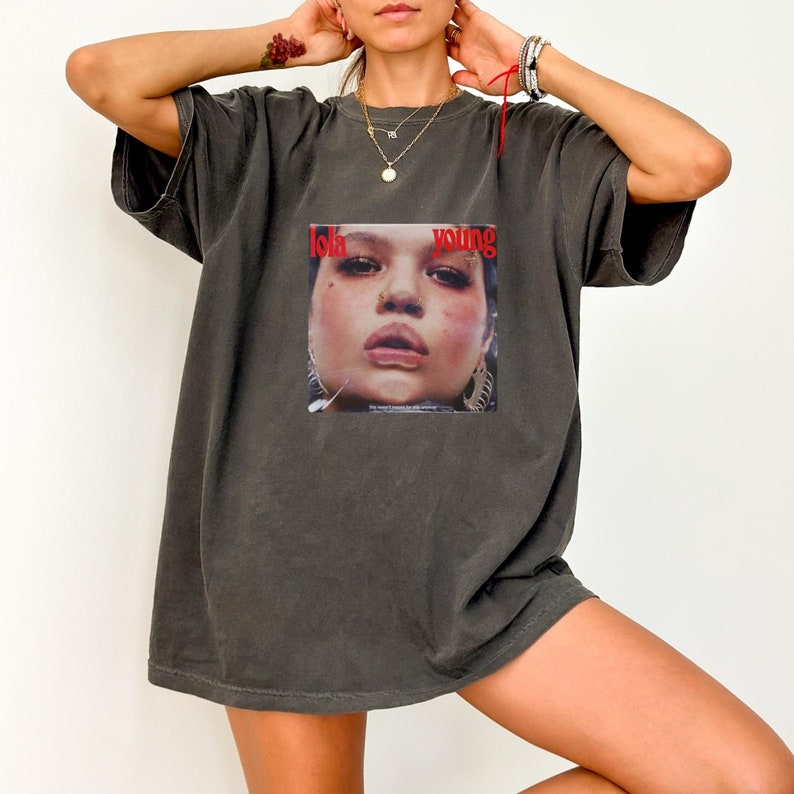 Vintage Lola Young Heavy Shirt Lola Tung Homage Shirt