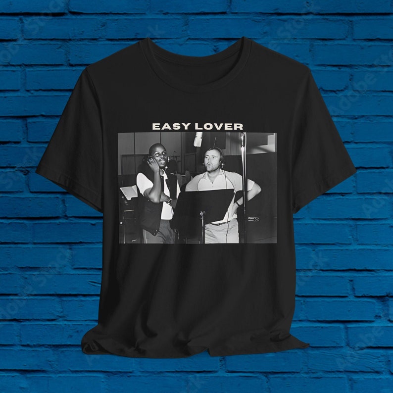 Throwback Easy Lover! Phil Collins Bailey Shirt