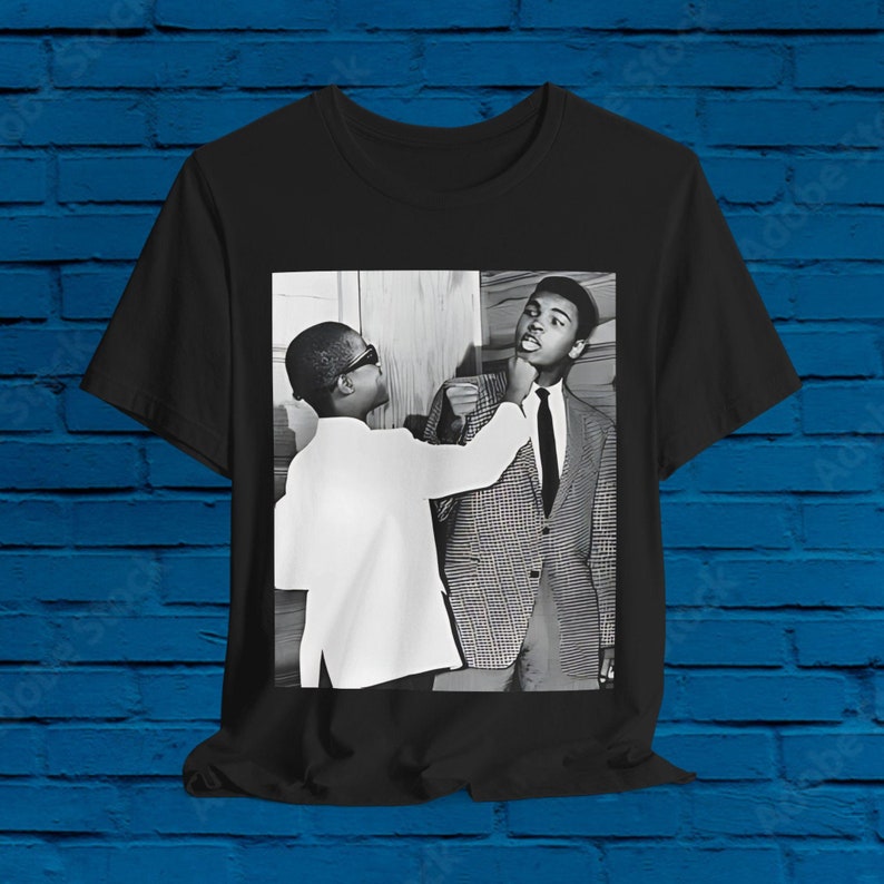 Rare Ali Stevie Wonder! Black History Shirt