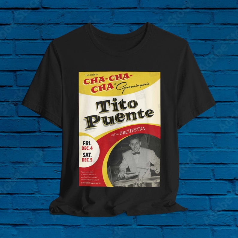 Tito Puente Dope Poster! Celia Cruz Fania All Star Shirt