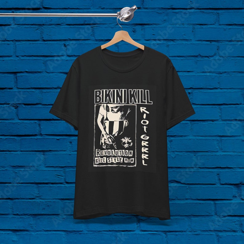 Bikini Kill Riot Grrrl Punk Patti Smith Shirt