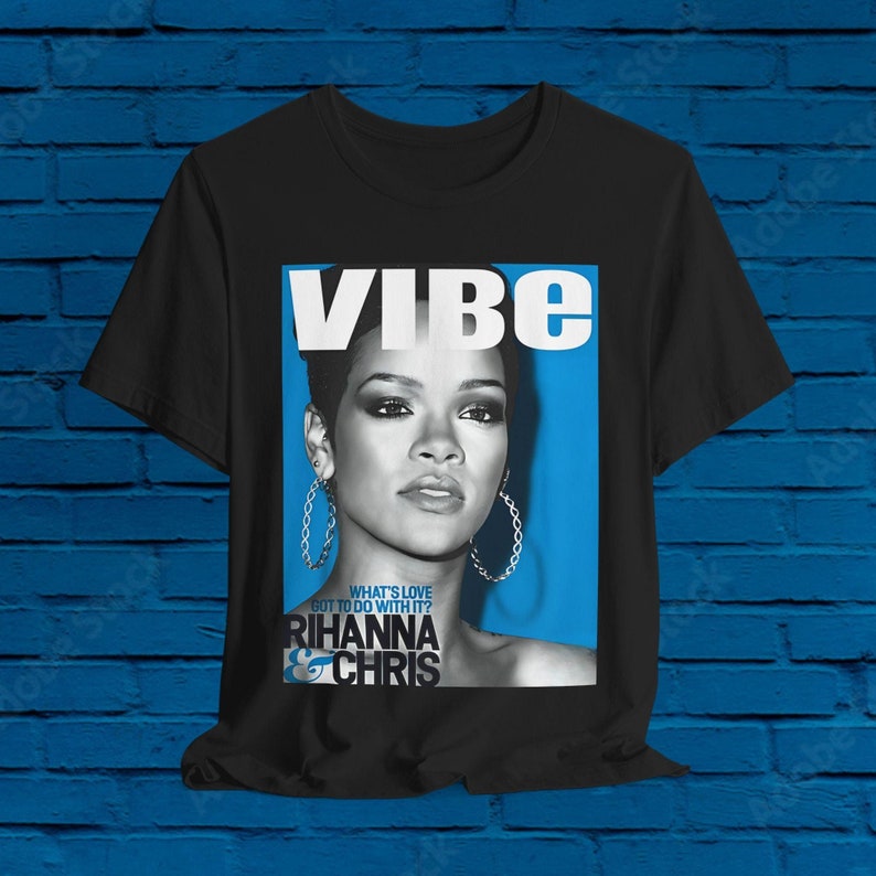 Rihanna New Rihanna And Chris Magazine Shirt