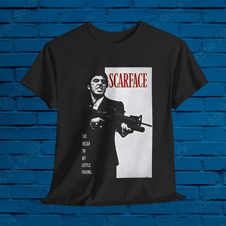 Scarface Tony Montana 80S Movie Shirt