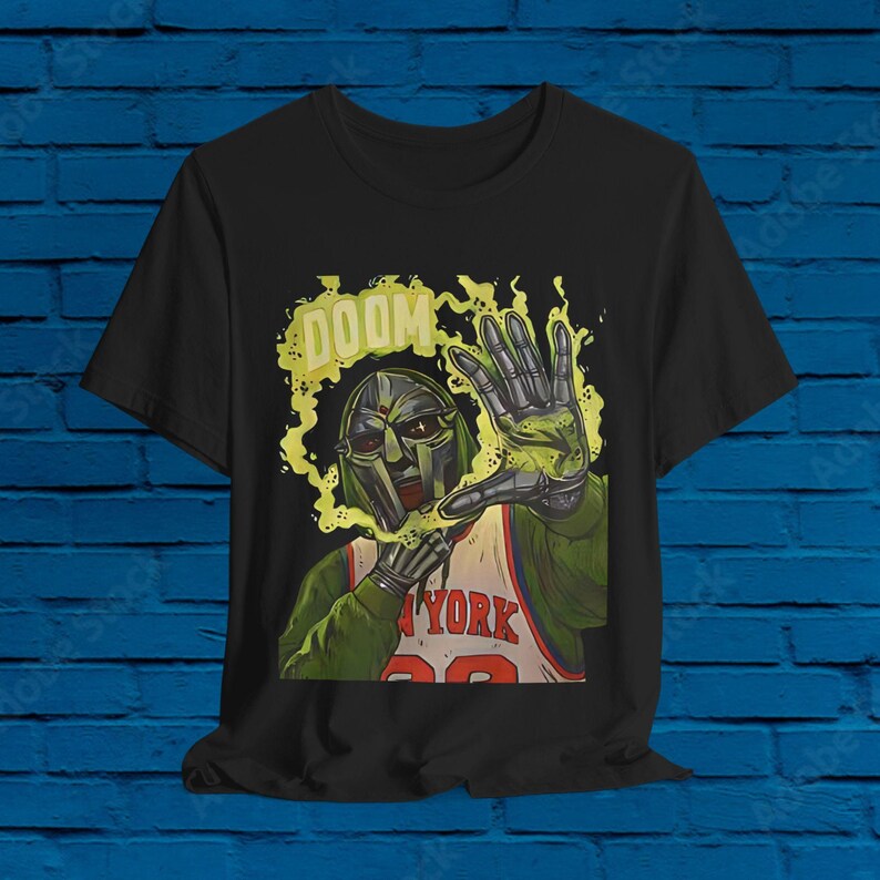Mf Doom New! Ny Knlcks All Caps Shirt