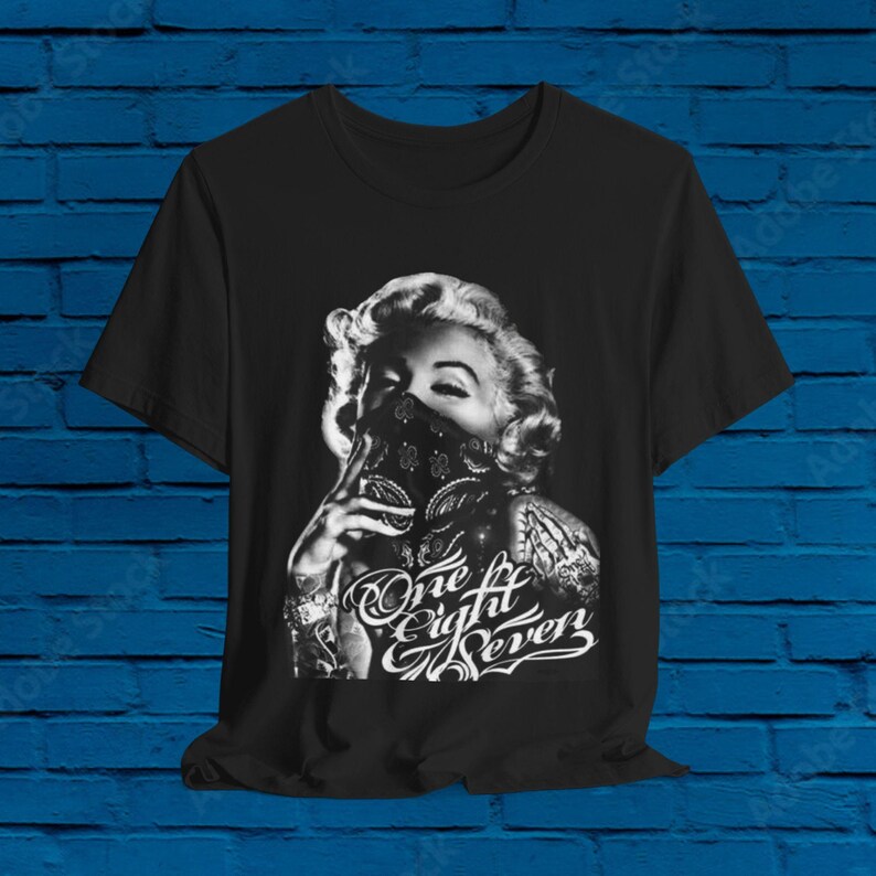 Marilyn “Fo Sho” Monroe 187 Gangster! Marilyn Monroe! James Dean Sinatra Shirt