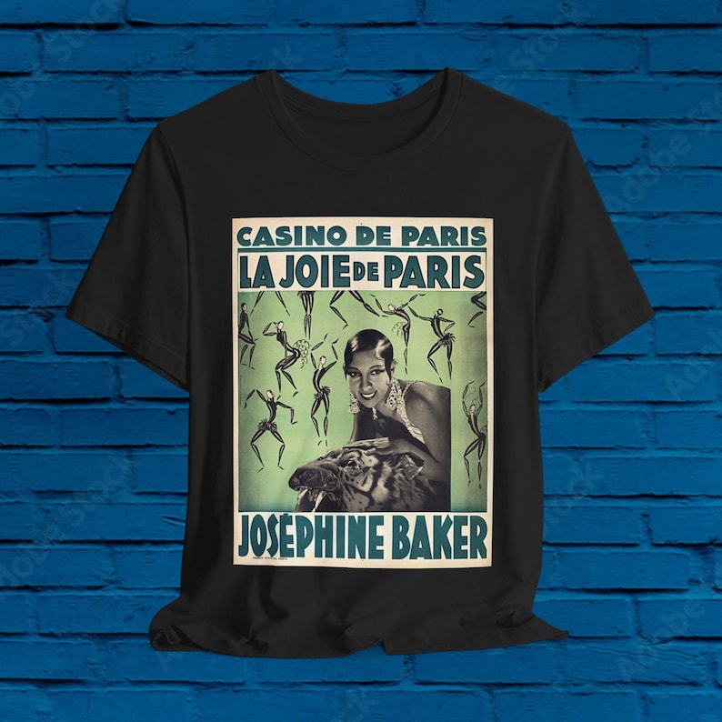 Josephine Baker Joie De Paris Billie Holiday Shirt