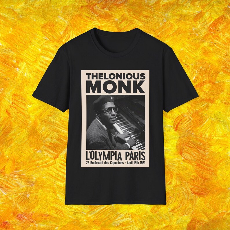 Thelonious Monk L’ Olympia Jazz Shirt