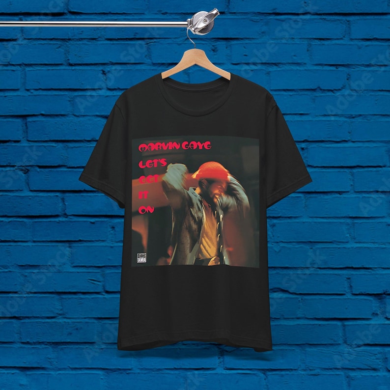 Marvin Gaye Let’S Get It On! Janet Jackson Erykah Badu Shirt