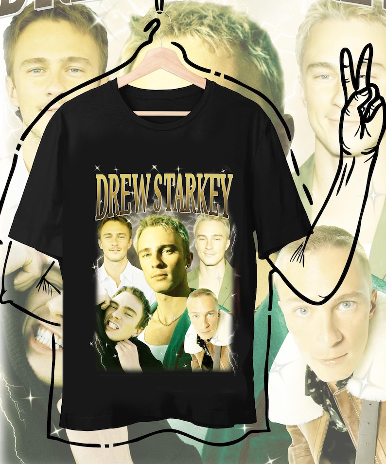 Drew Starkey Vintage Shirt Drew Starkey Retro 90’S Fans Homage Shirt