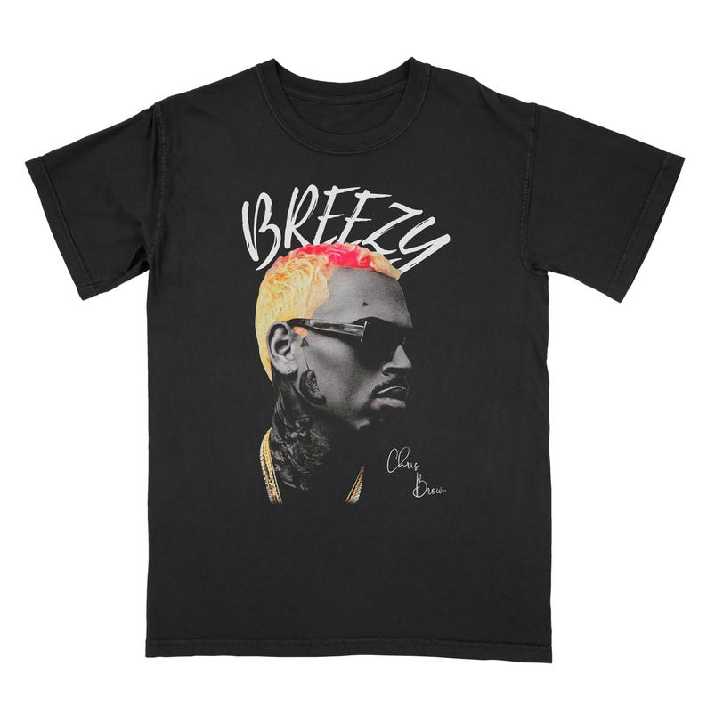 Chris Brown Graphic Shirt Vintage Merch Concert Fan Gift
