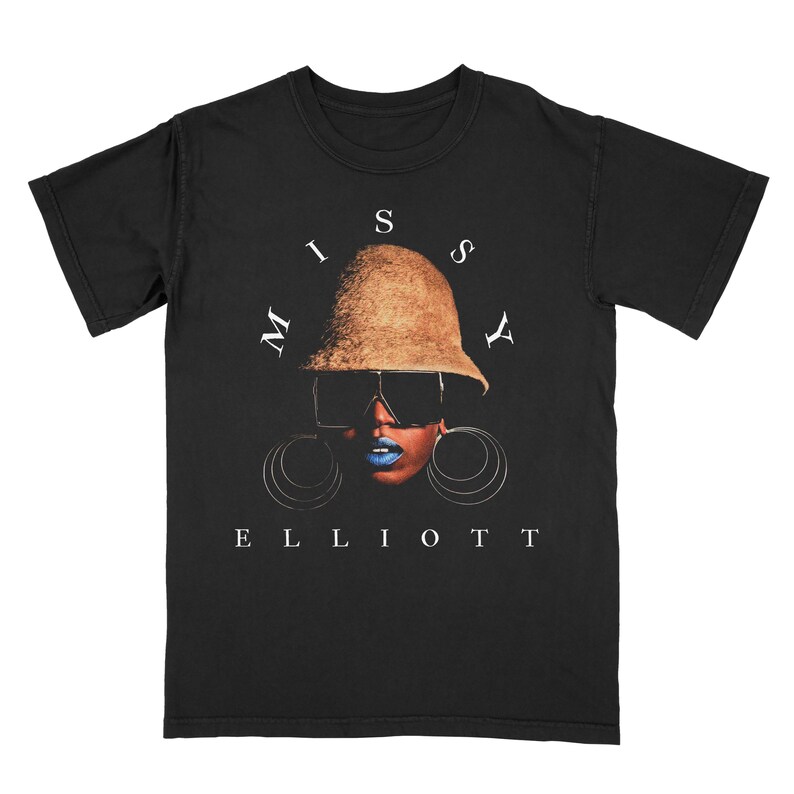 Missy Elliott Graphic Shirt Rare Vintage Tour Rap Shirt For Fans