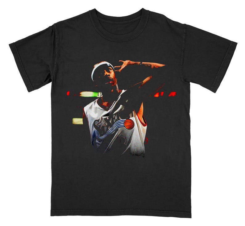 Allen Iverson Shirt The Answer Shirt Nba All Star Shirt