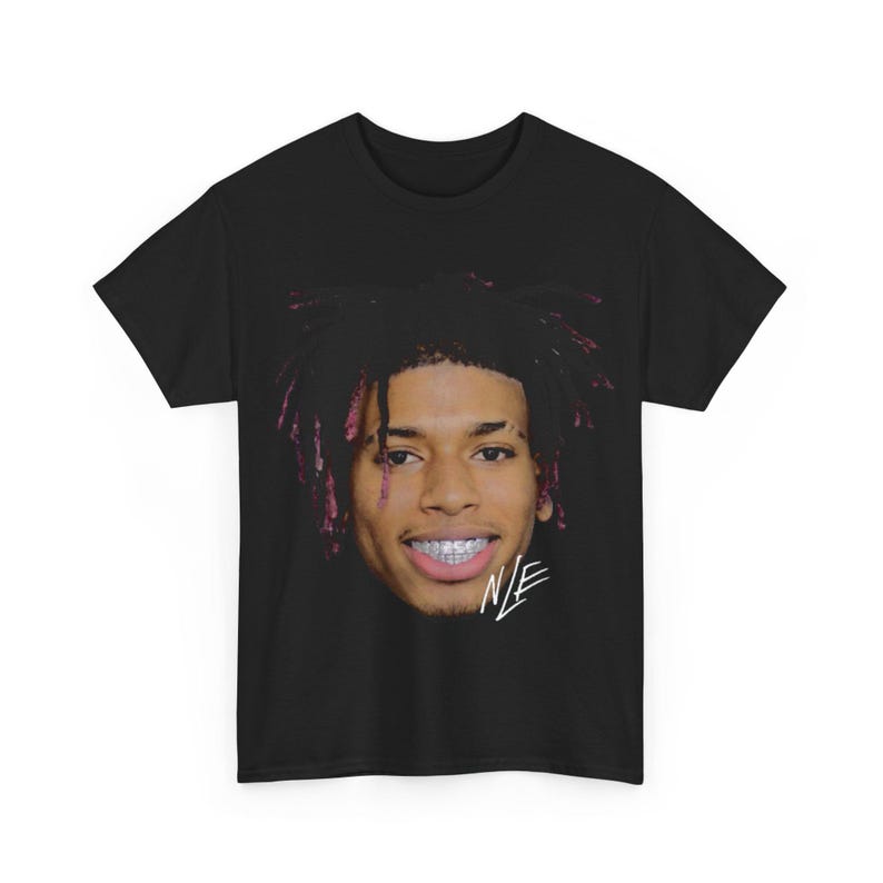 Nle Choppa Shirt Merch Graphic Vintage Y2K Rap Trap Drill Shirt Express Shipping
