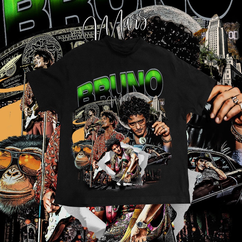 Bruno Mars Shirt, Shirt, Rap Shirt, – Unisex