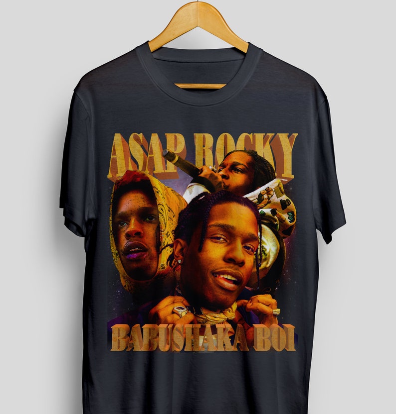 Asap Rocky Shirt Throwback Shirt, Shirt, Rap Shirt, , Vintage – Unisex