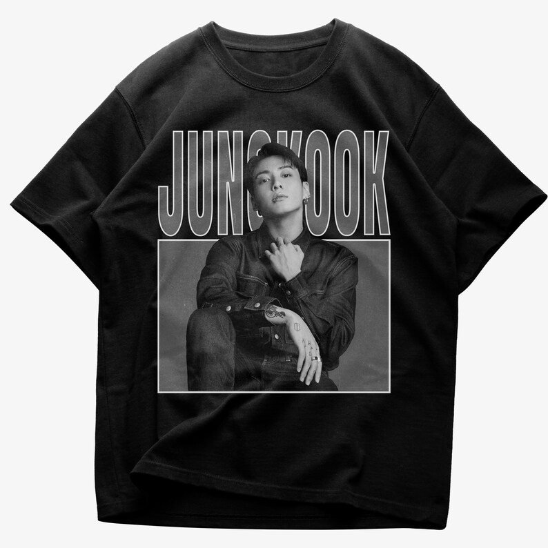 Jungkook Jk Vintage Shirt Bad Boy Graphic Shirt Retro 90’S Fans Homage Shirt