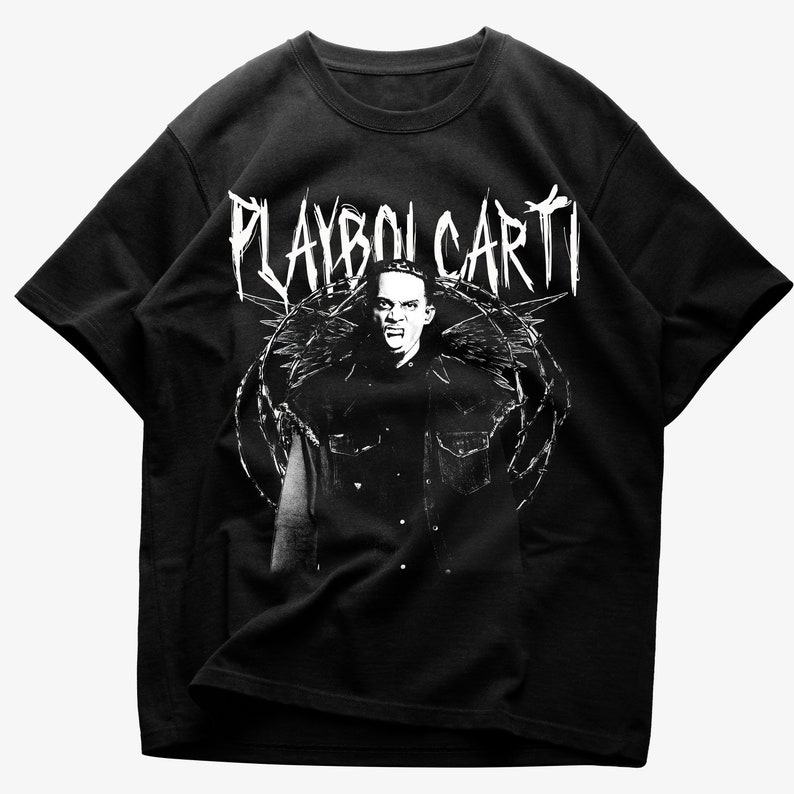 Playboi Carti Shirt, Opium Shirt, Rap Shirt Concert Merch Whole Lotta Red Die Lit, Rapper Shirt